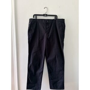 Men's Pants Dockers Black Straight Leg Casual Dress Pants Size 40x32